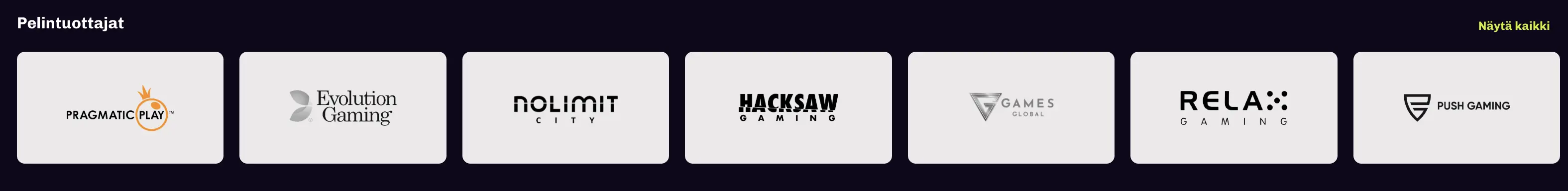 Lonkero Casino Pelintuottajat